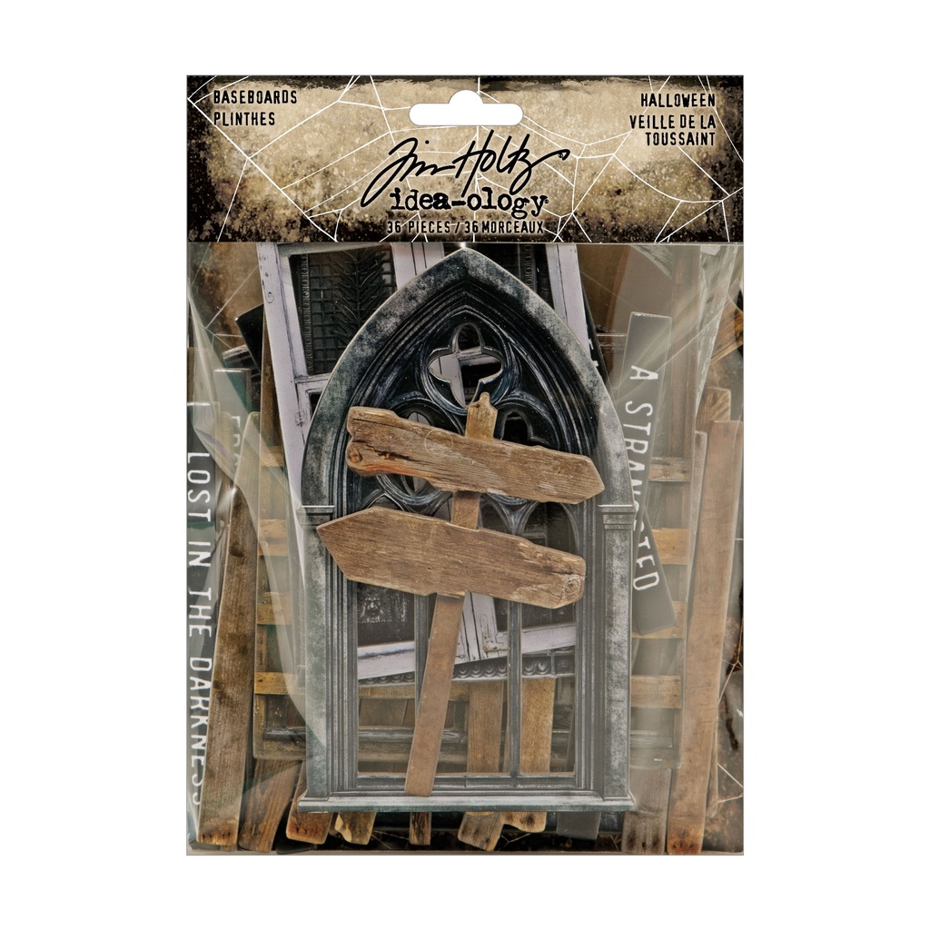 Tim Holtz Idea-ology - Baseboards (Halloween)