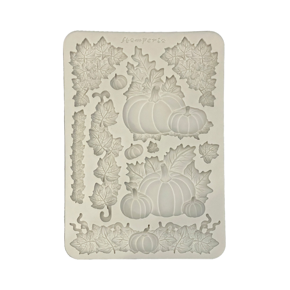 Stamperia - Whispering Woods - Pumpkins A5 Silicon Mould 