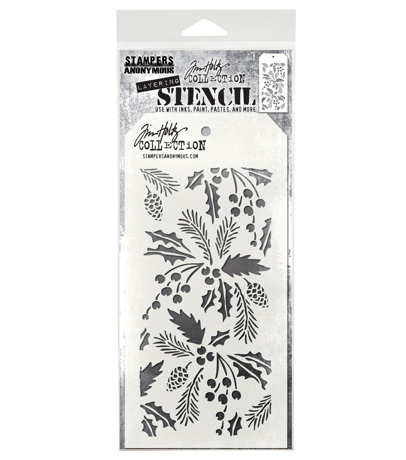 Tim Holtz Layering Stencil - Festive