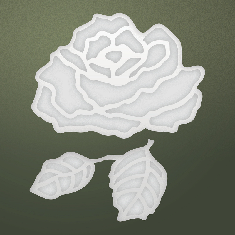 Ultimate Crafts Rambling Rose Die Set