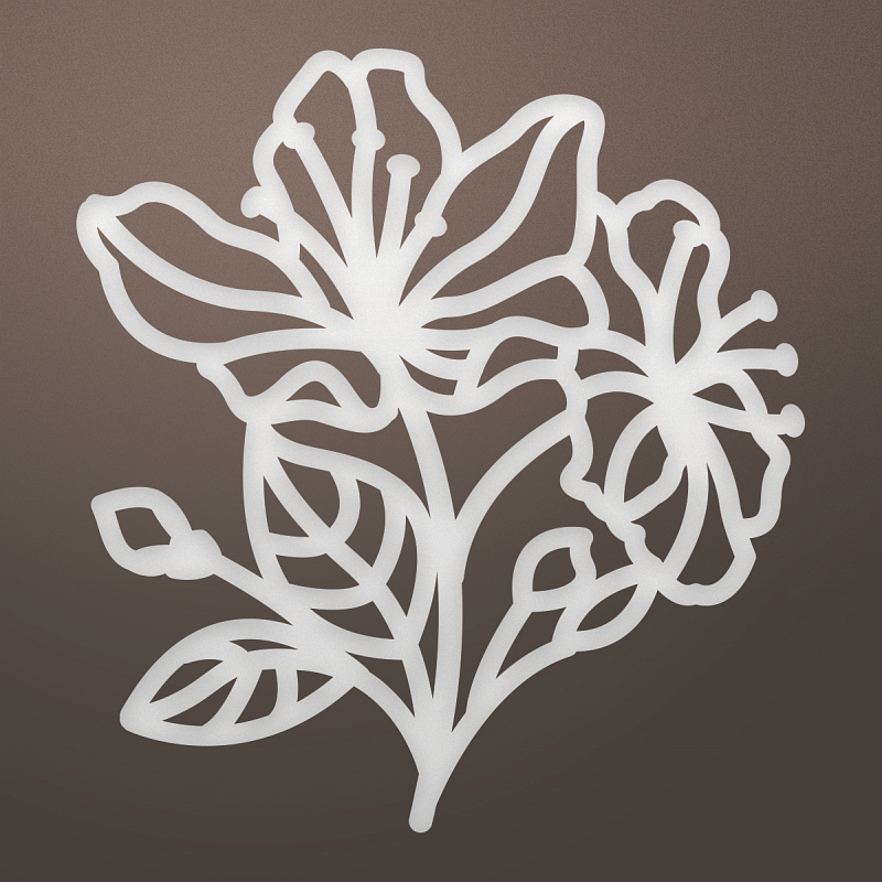 Ultimate Crafts Watercolour Bloom Decorative Die (1pc)