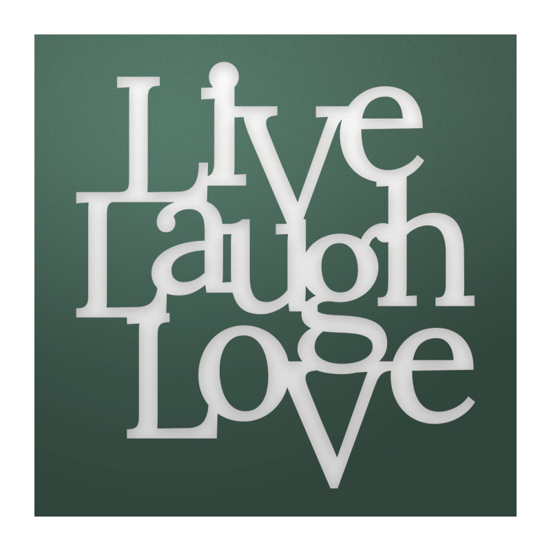 Ultimate Crafts Live Laugh Love Die – Padova Collection