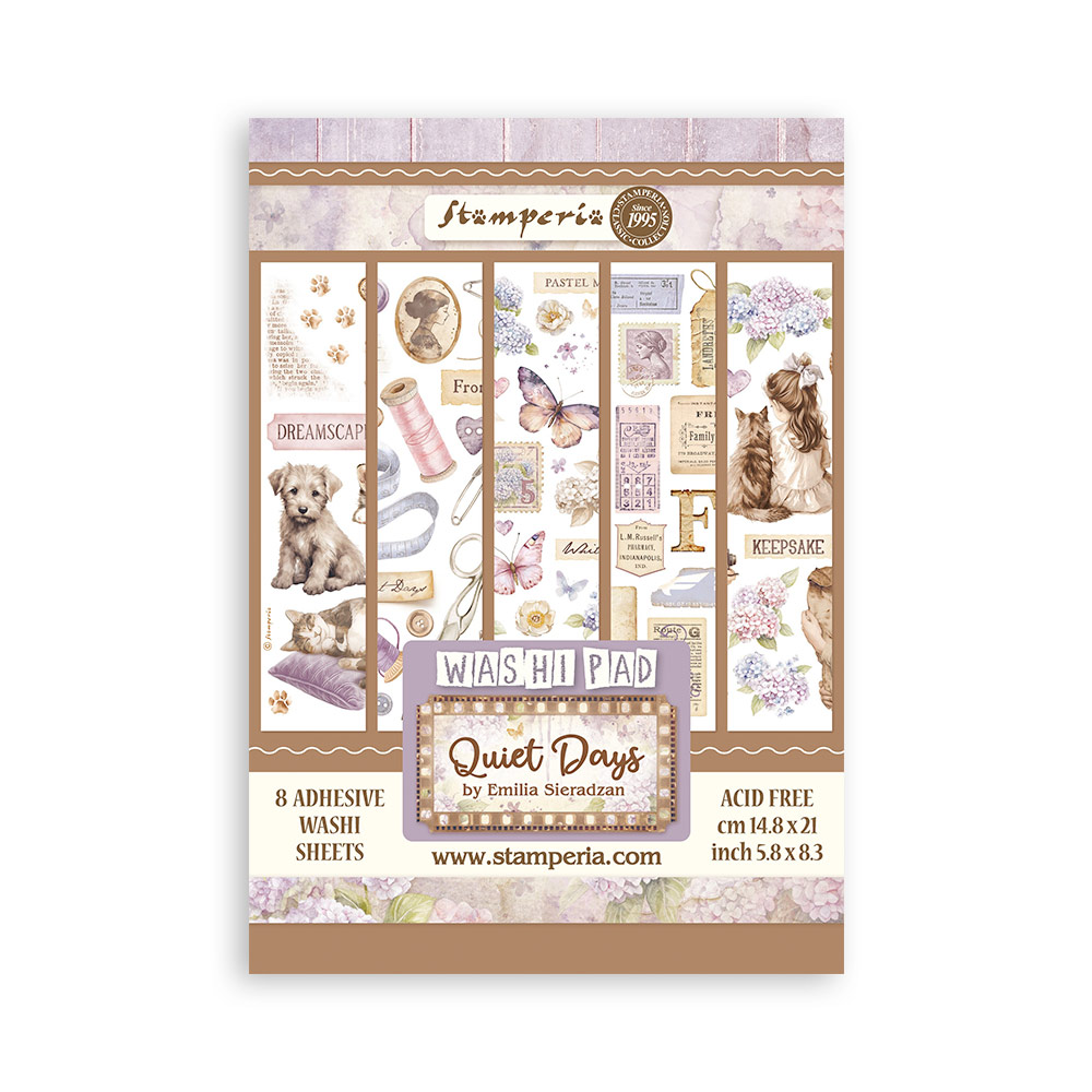 Stamperia - Quiet Days - Washi Pad