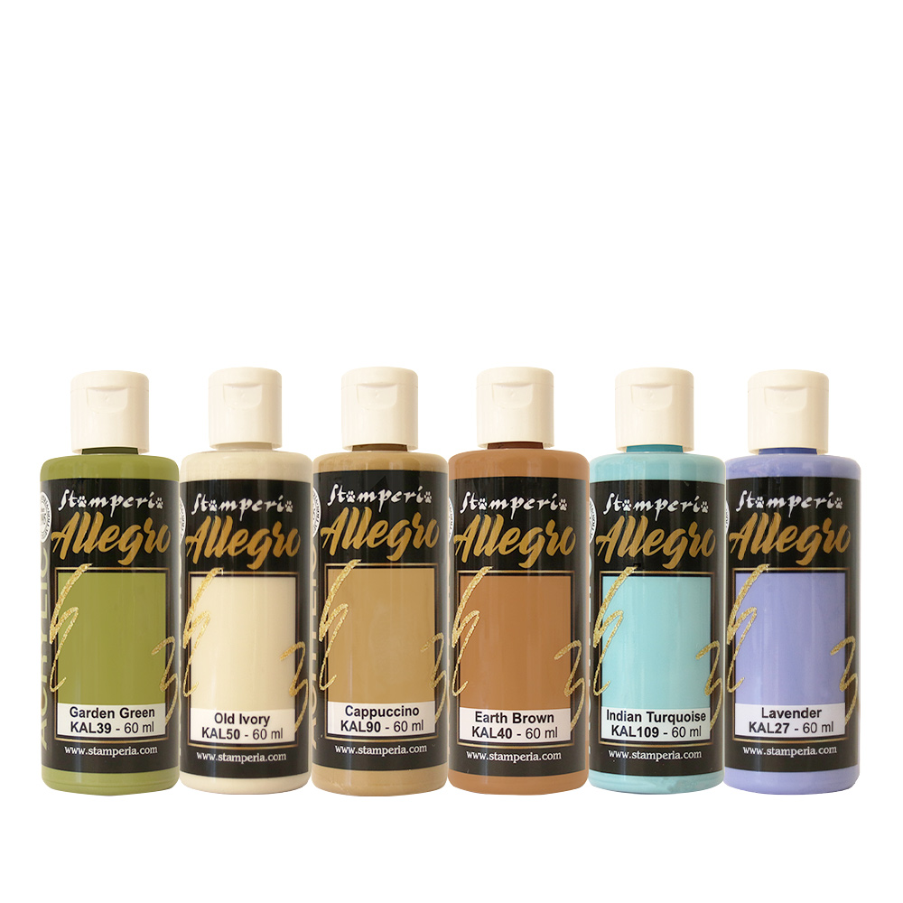 Stamperia - Herbarium Silvae - Allegro Paint Selection 