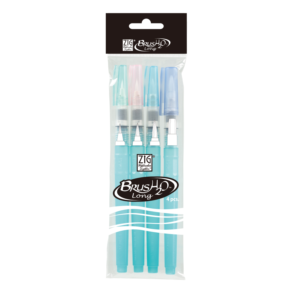 Zig Watercolour Brush H2O (4 pack)