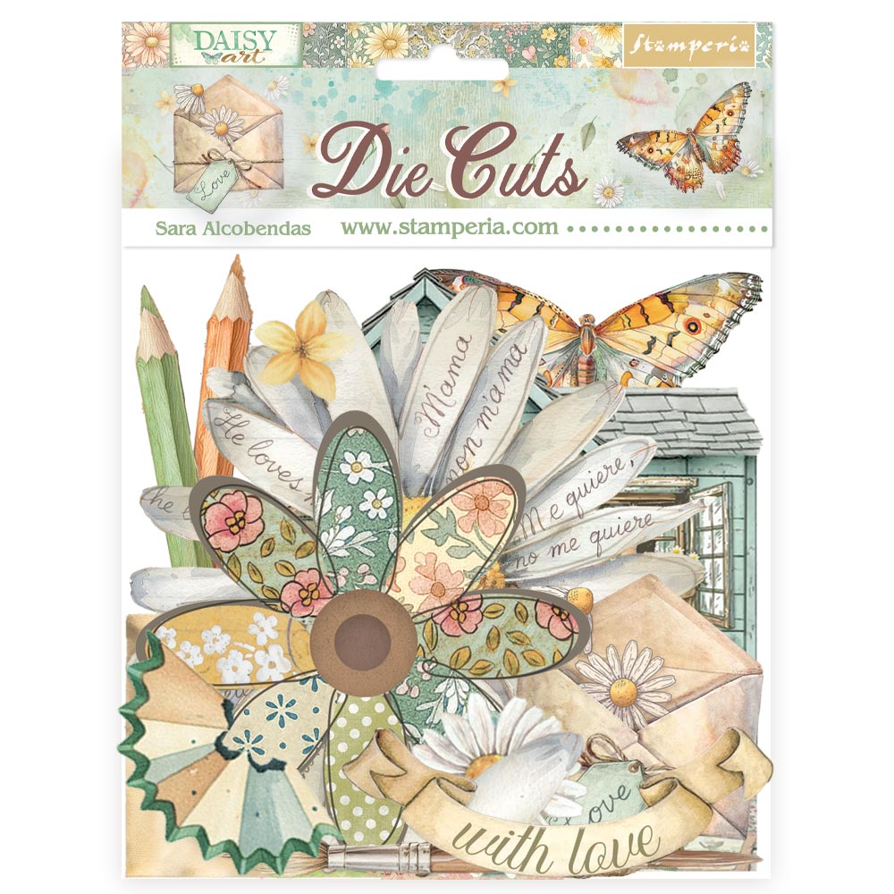 Stamperia - Daisy Art - Die Cuts