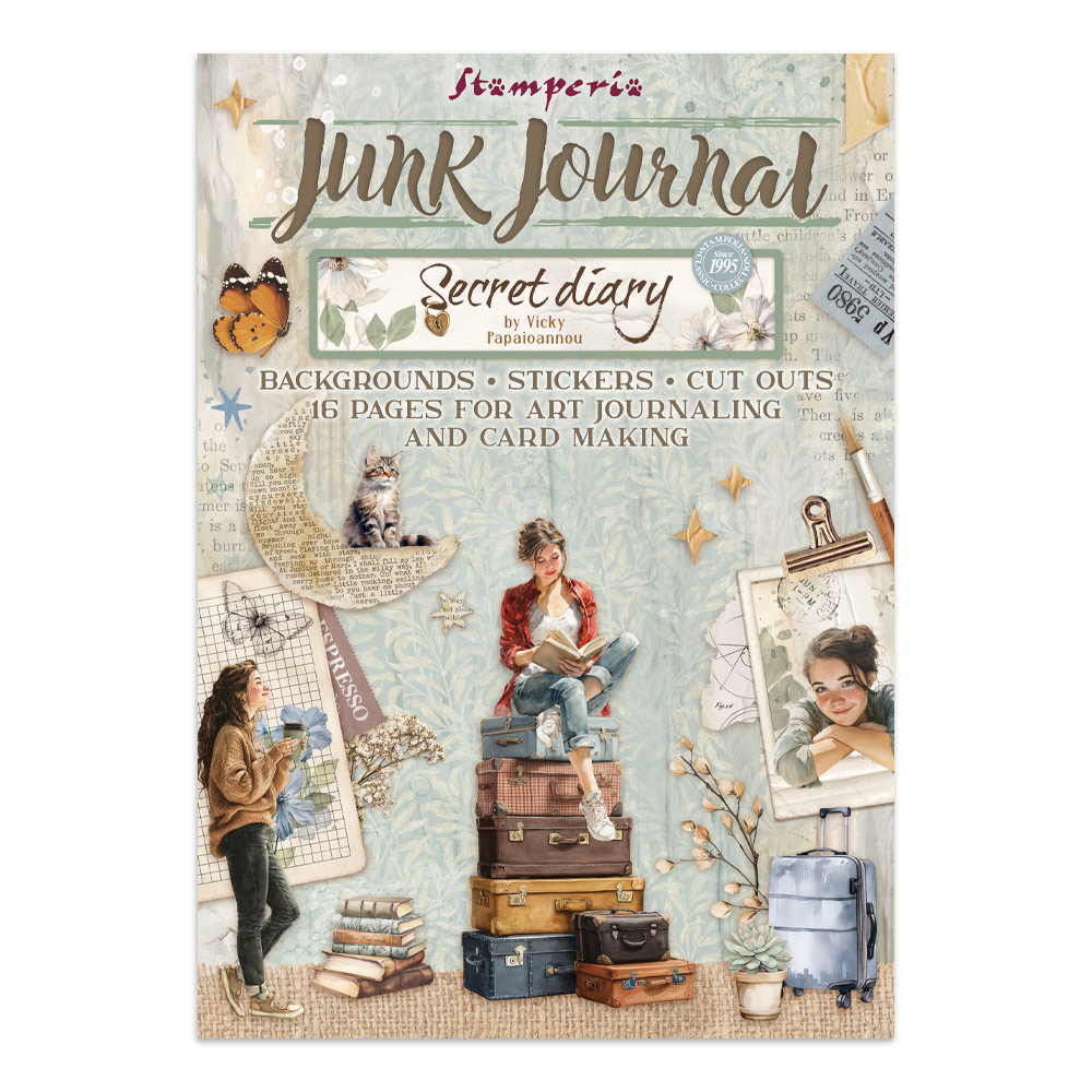 Stamperia - Secret Diary - Junk Journal