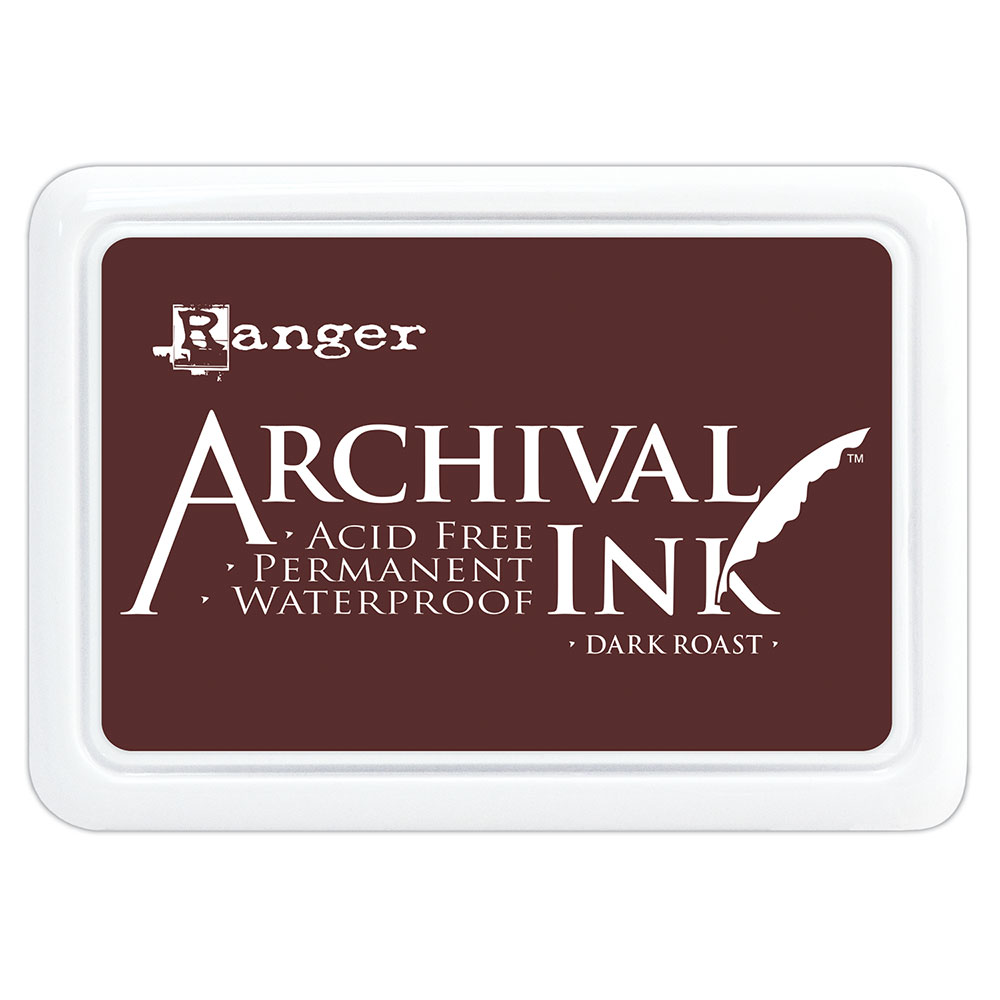 Ranger Archival Ink Pad - Dark Roast
