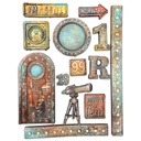 Stamperia - A New Beginning - A5 Silicon Mould - Telescope 