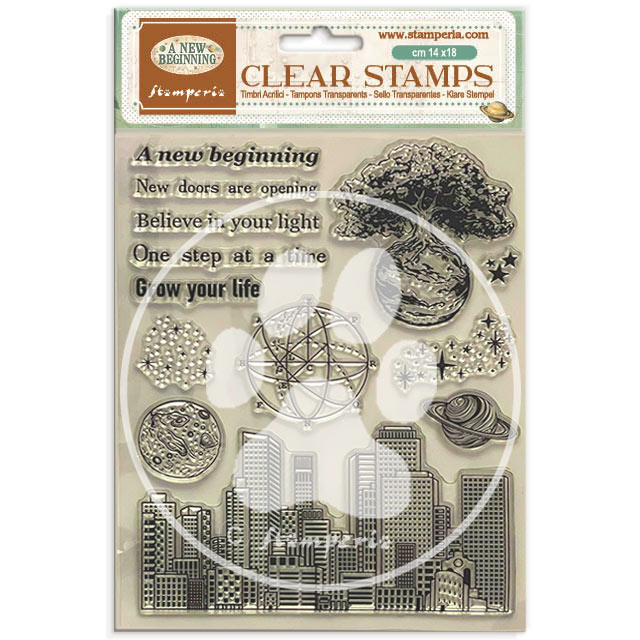 Stamperia - A New Beginning - A New Beginning stamp set