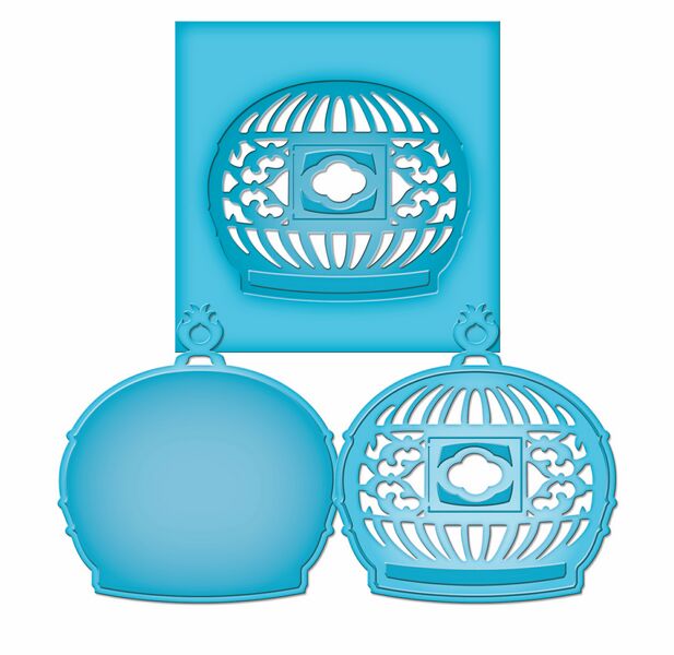 Spellbinders Shapeabilities - Bird Cage One