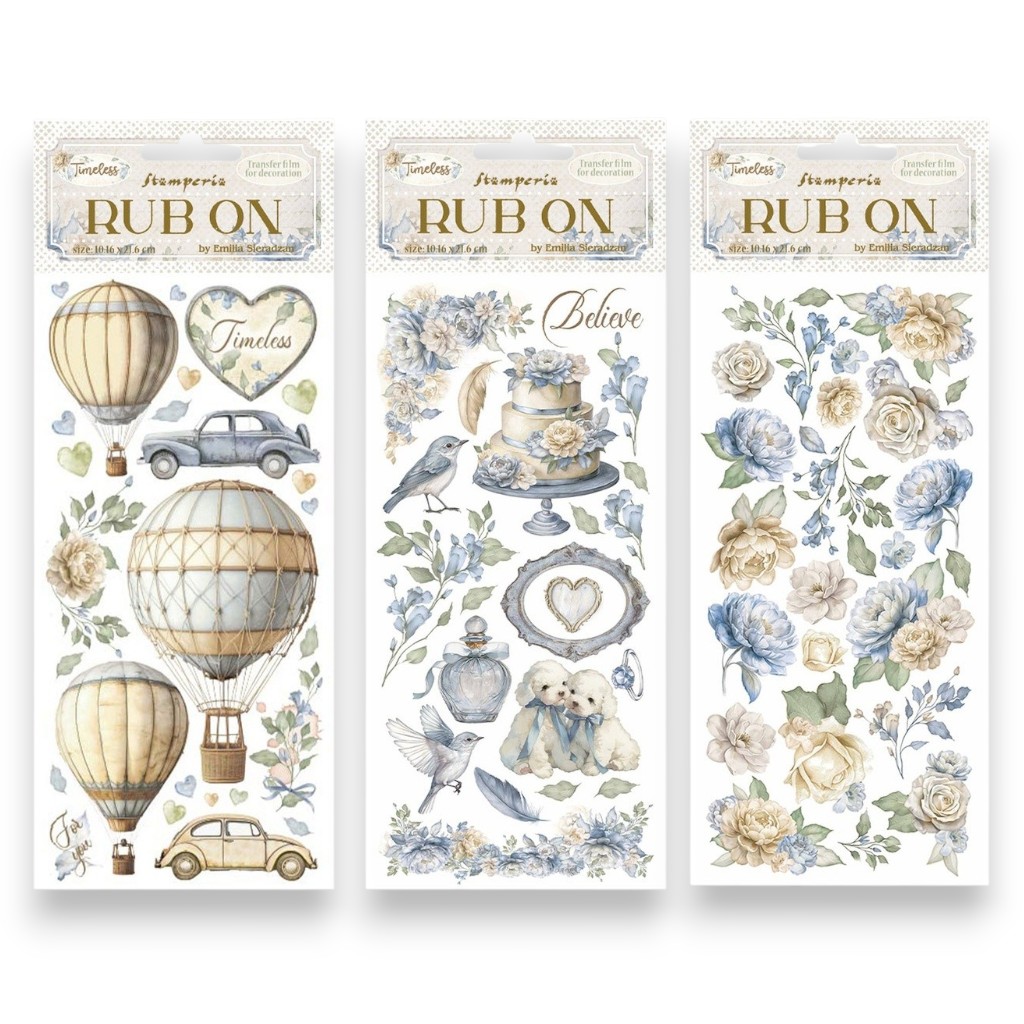 Stamperia Timeless Rub-on Selection #1