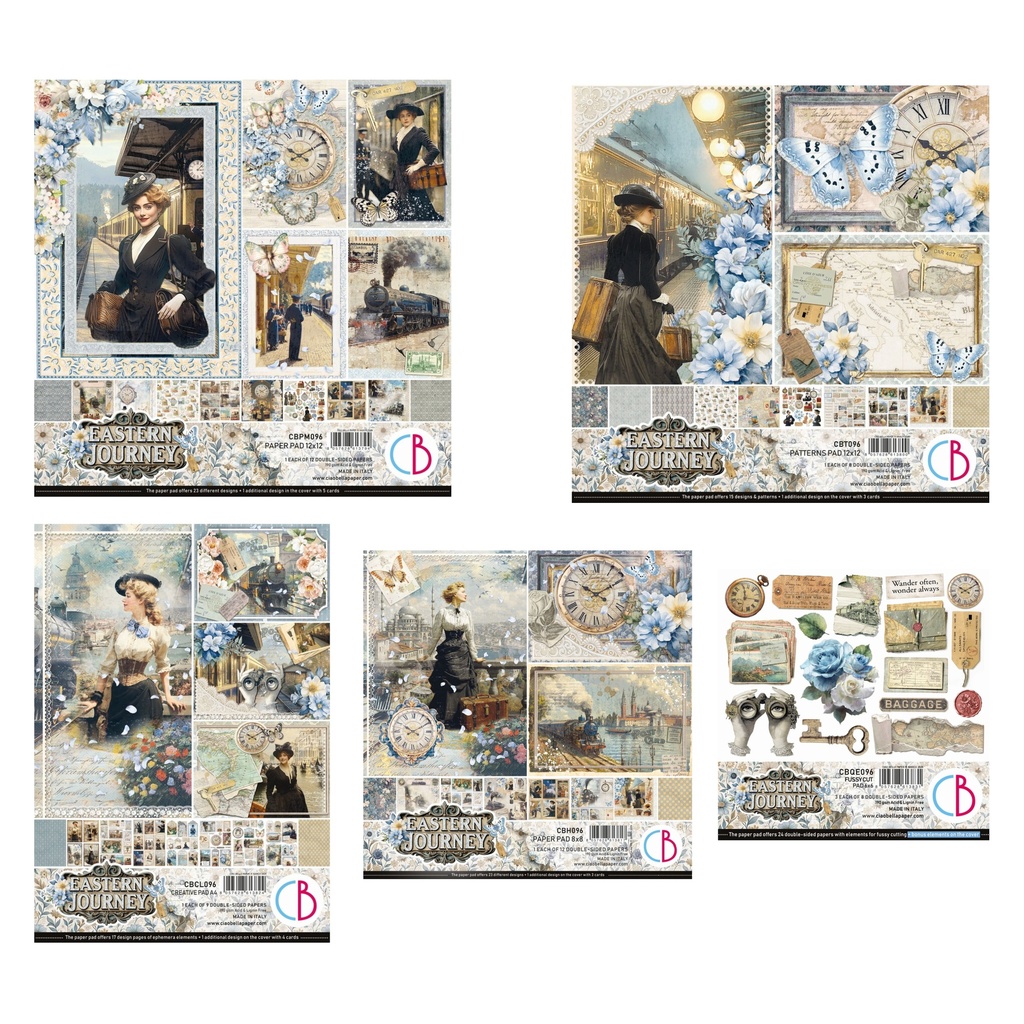 Ciao Bella Paper - Eastern Journey Paper Pad Collection