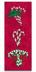 Christmas Dimensional Candy Cane