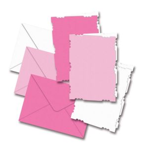 Smitten Pearlised Cards/Envelope