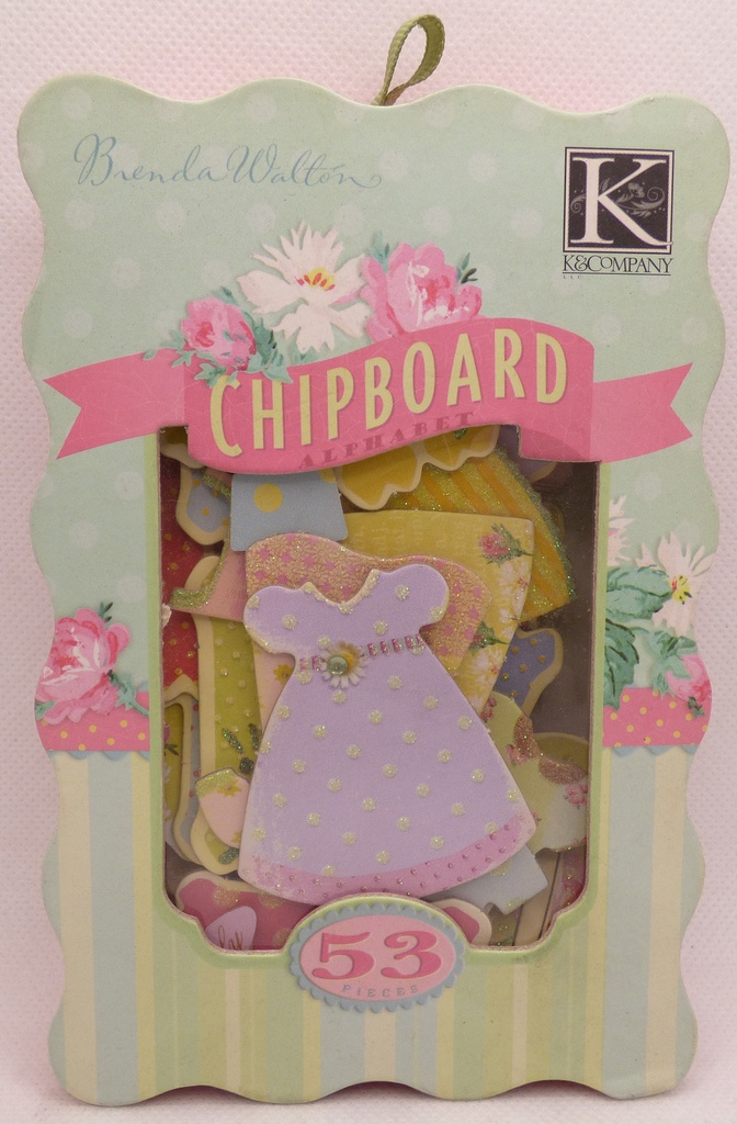 Dollhouse Alphabet Chipboard