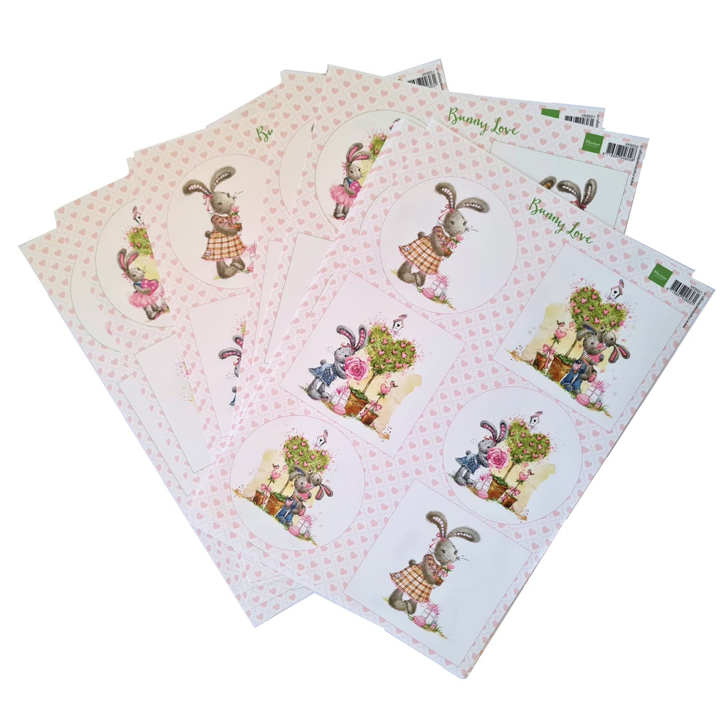 Marianne Designs Bunny Love Decoupage