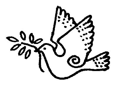 Dove - Traditional Wood Mounted Stamp