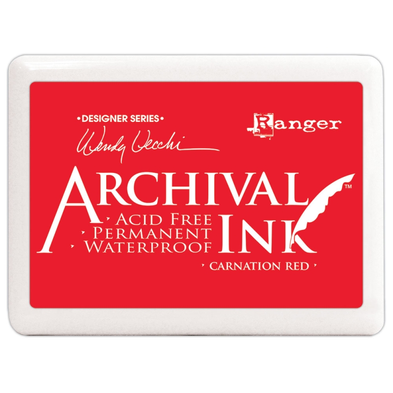 Archival Jumbo Carnation Red 