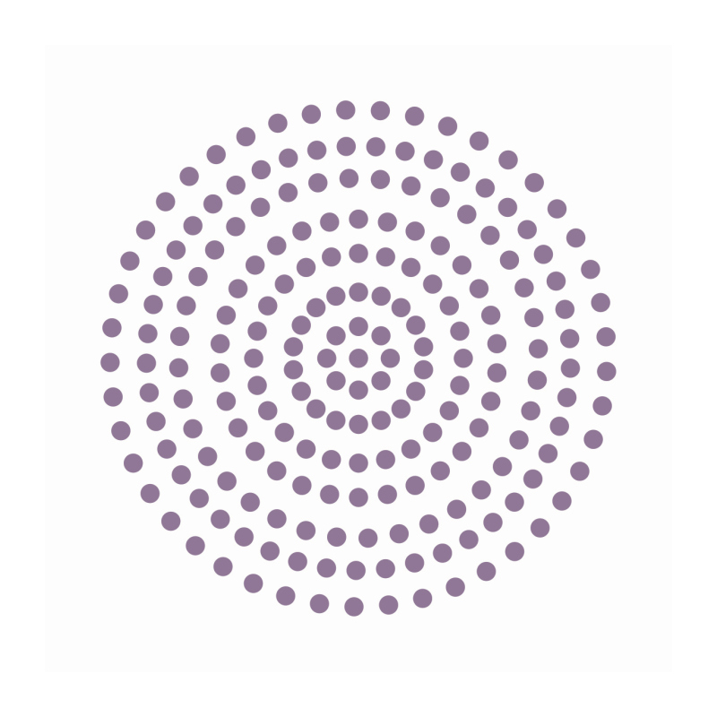 Con Petunia Purple 3mm Pearls (206)