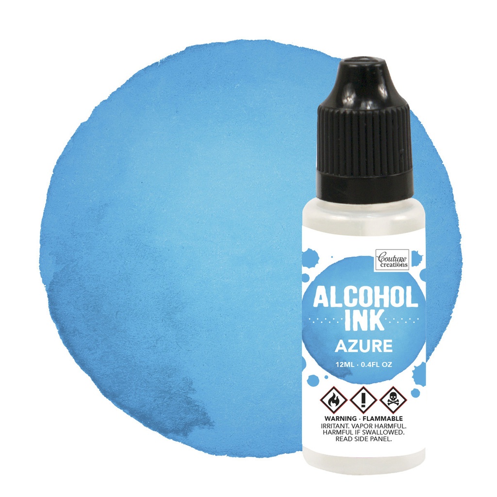 Azure Blue Alcohol Ink 12mL / 0.4fl