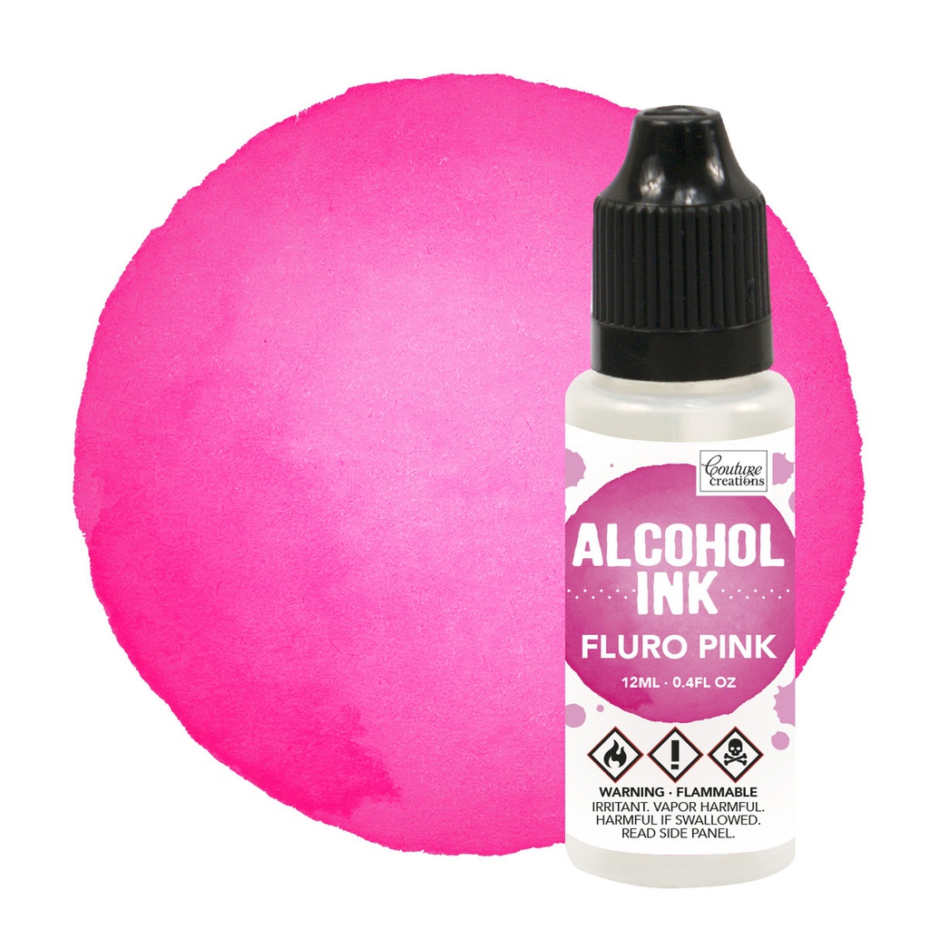 Fluro Pink Alcohol Ink 12mL / 0.4fl