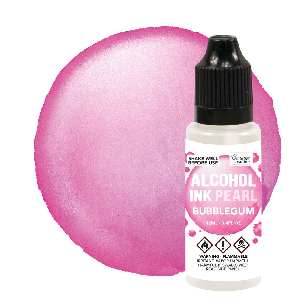 Bubble-gum Pearl Alcohol Ink 12mL /