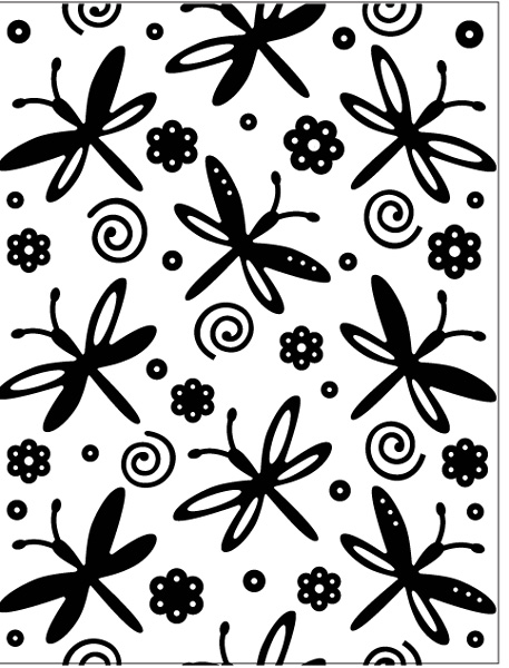 A2 Embossing Folders Daydreams