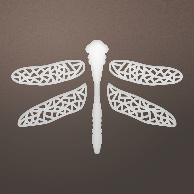 CON DIY Dragonfly Die (5pc)