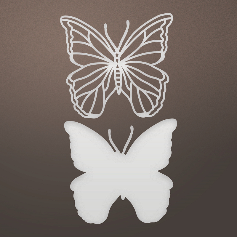 CONS WidespreadButterflyDie(2pc)