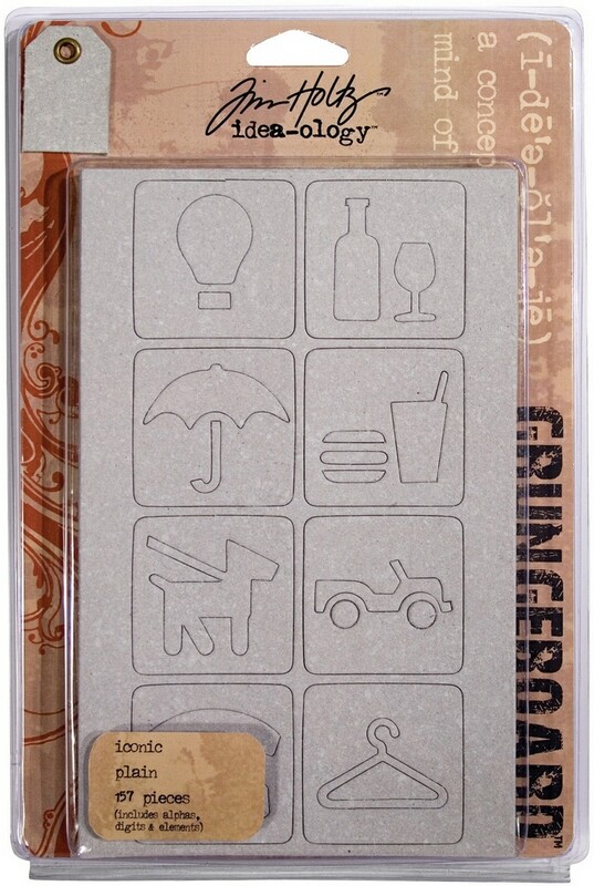 Tim Holtz Idea-ology - Grungeboard - Iconic 