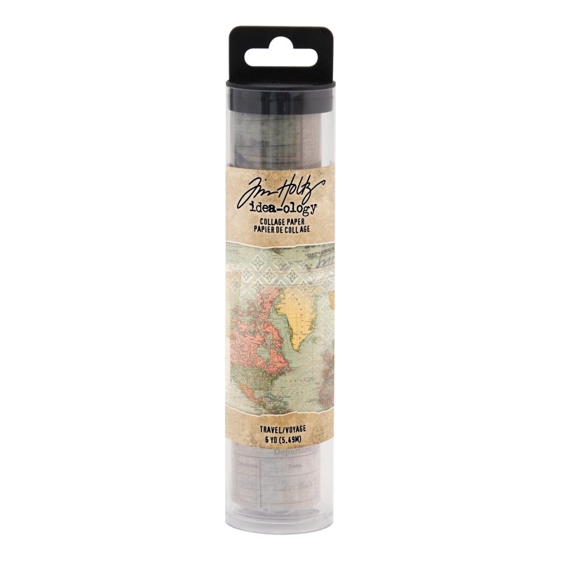 Tim Holtz Collage Paper Travel