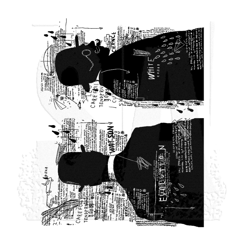 Tim Holtz - Stampers Anonymous Cling Stamps - Evolution