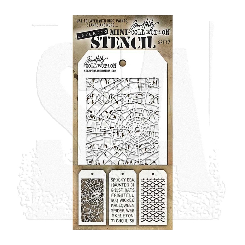 Mini Layering Stencil Set 17