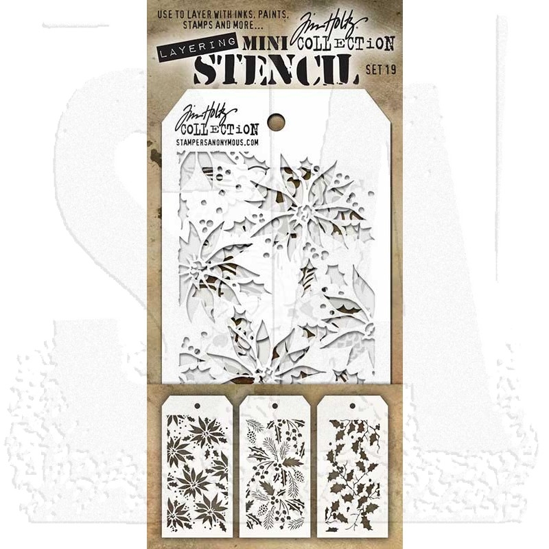 Mini Layering Stencil Set 19