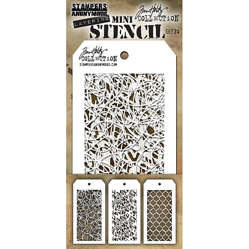 Mini Layering Stencil Set 24