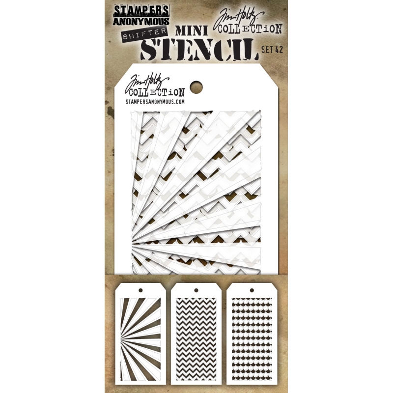 MINI LAYERING STENCIL SET 42
