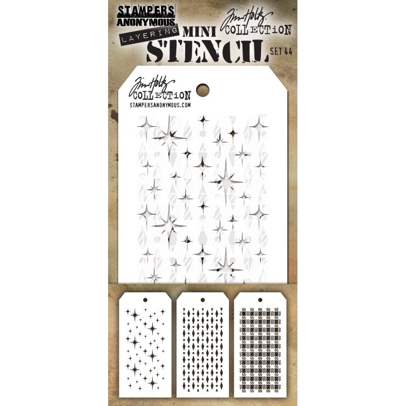 MINI LAYERING STENCIL SET 44