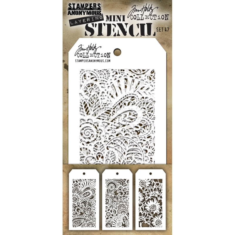 MINI LAYERING STENCIL SET 47