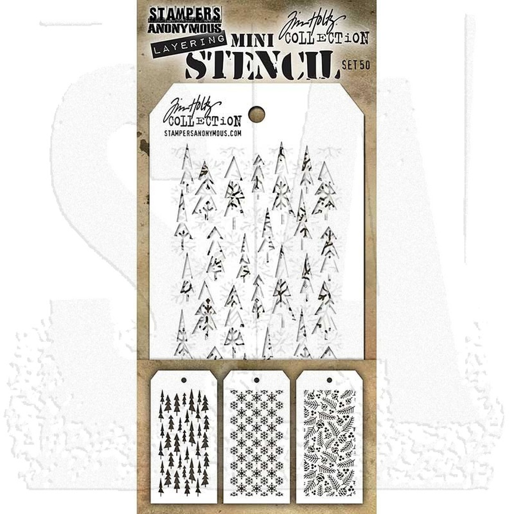 MINI LAYERING STENCIL SET 50