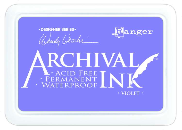 Archival Ink Pad Violet