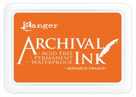 Archival Ink Pad Monarch Orange