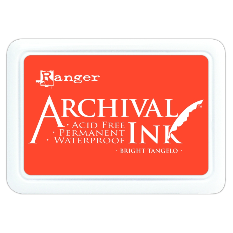 Archival Ink Pad Bright Tangelo