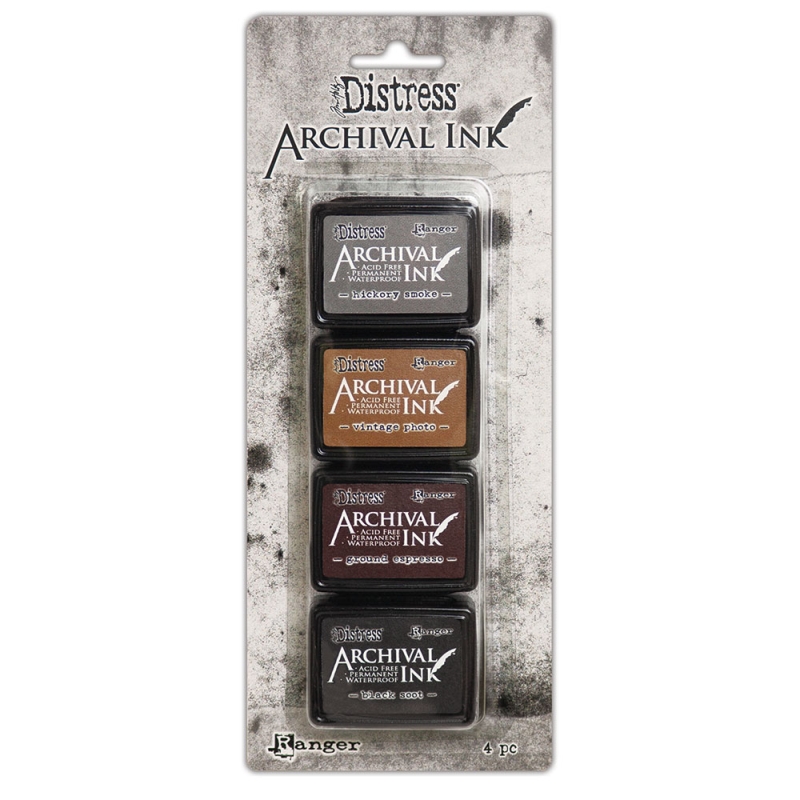 Tim Holtz - Distress - Archival Mini Ink Kit 3