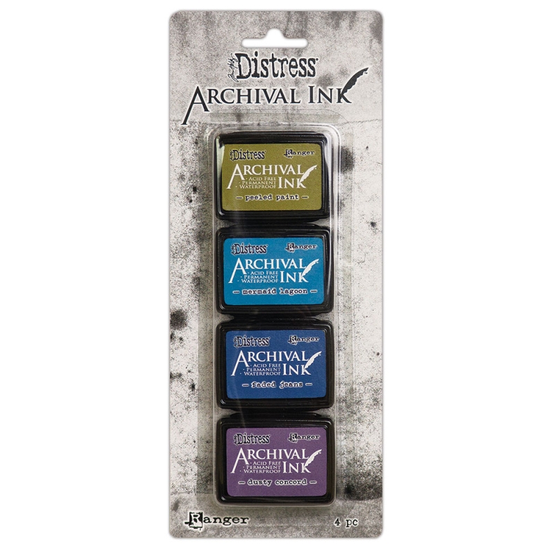 Tim Holtz - Distress - Archival Mini Ink Kit 2
