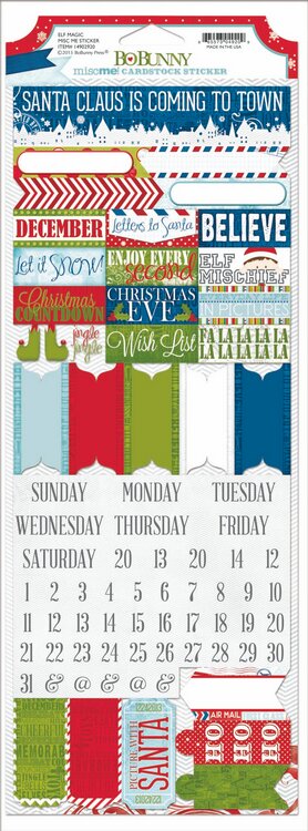 Elf Magic Misc Me Sticker Sold in Singles