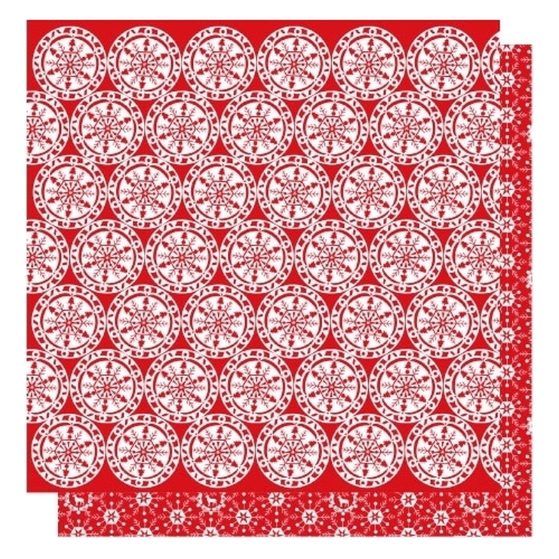 Mb Snowflake Circle Sold in Pack of 10 Sheets