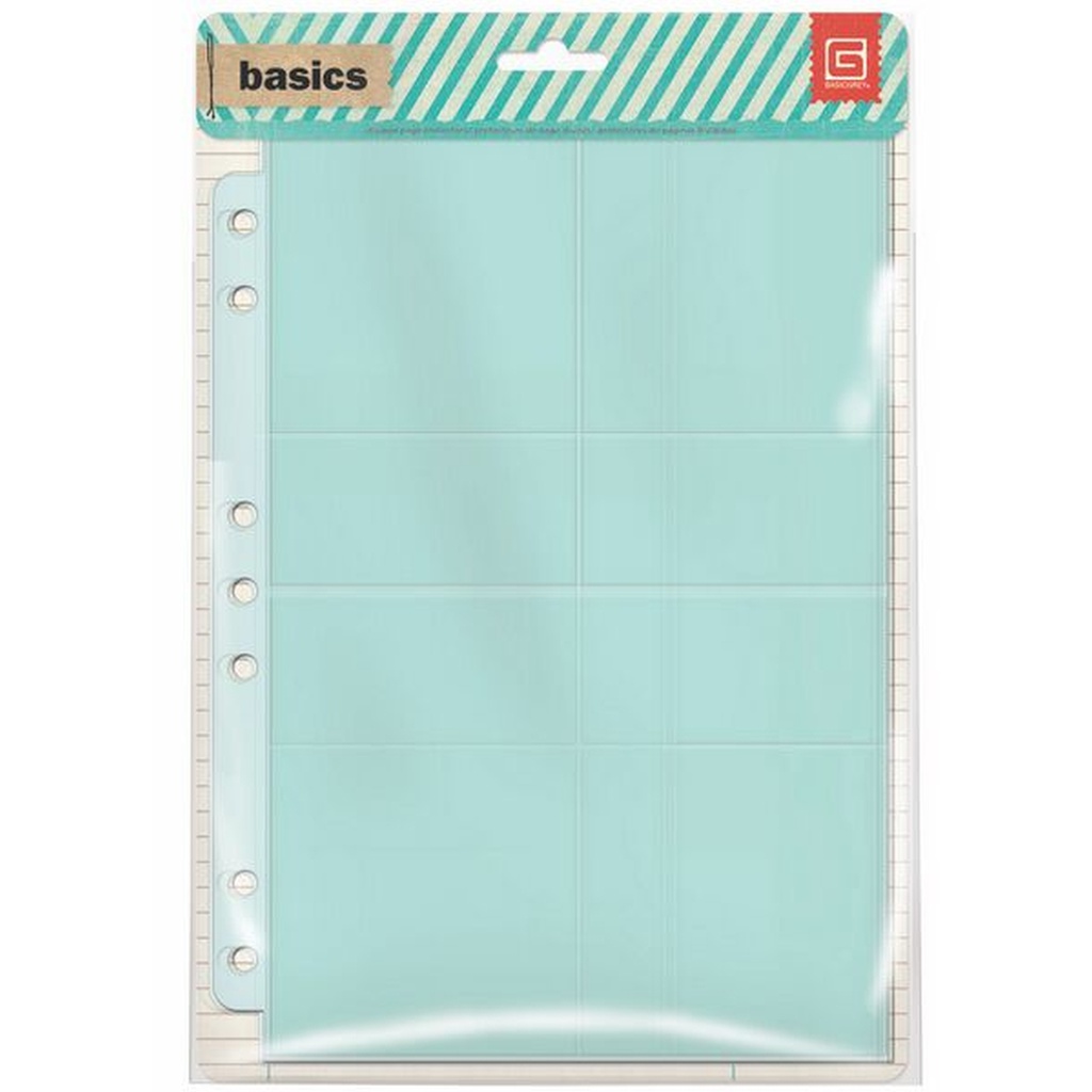 Divided Page Protectors Sold in Singles
