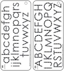 Alphabet Jewel Template (2)