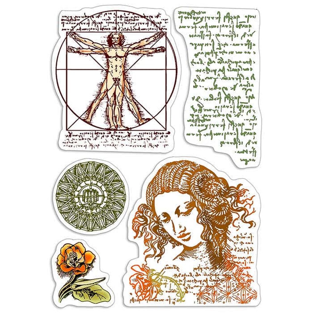 4"x6" Stamps Codex Leonardo